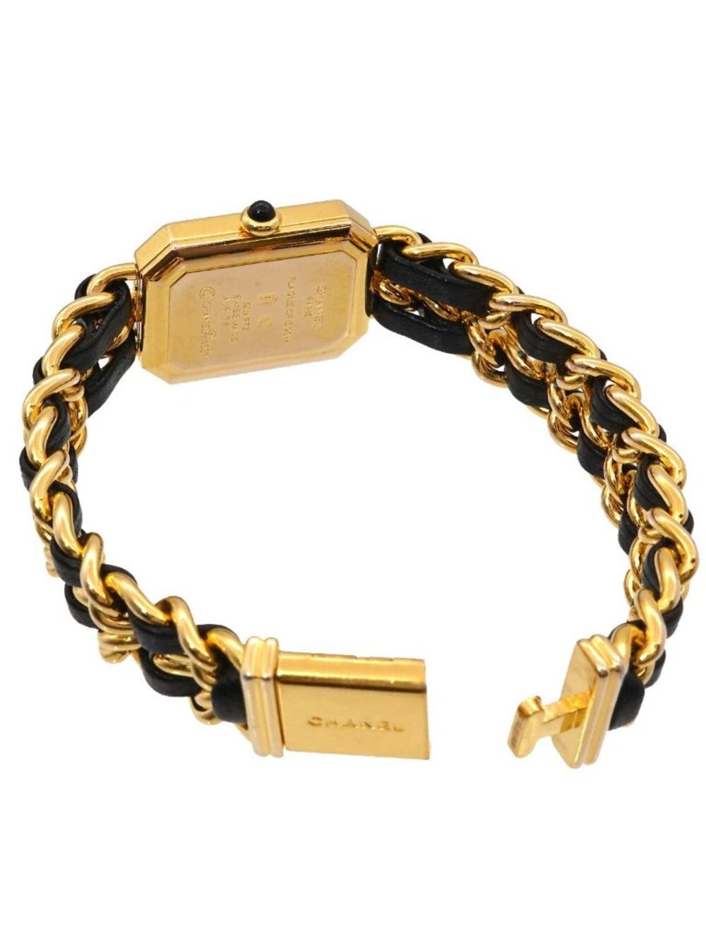 Chanel Premiere L Vintage Watch Black Gold - Picture 4 of 6